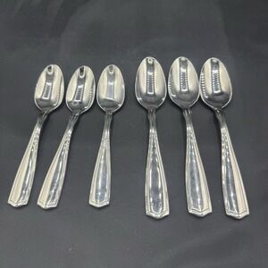 ONEIDA Carolina Pattern Flatware‎ 18/10 Set Of 6 Spoons